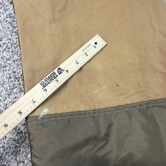Vintage CARHARTT Duck Nylon Hunting Bib Overalls Brush Guard 48x30 USA Made